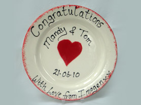 Crazy Ceramics Plate