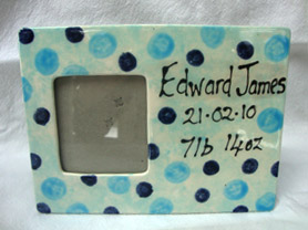 Crazy Ceramics Ed Picture Frame